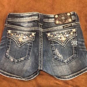 miss me jean short size 14”